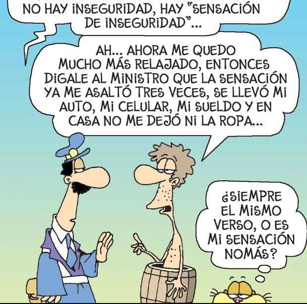 SENSACIÓN DE INSEGURIDAD